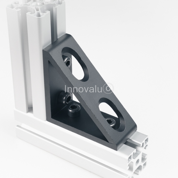 Angle Bracket 90° P40 Compact XL – black anodized